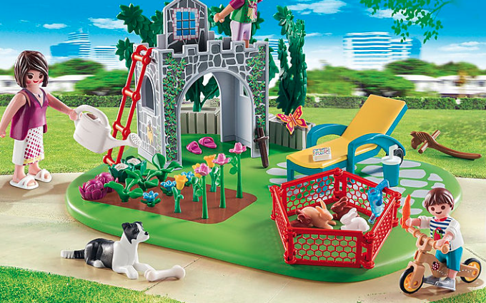 Playmobil SuperSet - Familiengarten